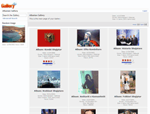 Tablet Screenshot of galeria.albasoul.com